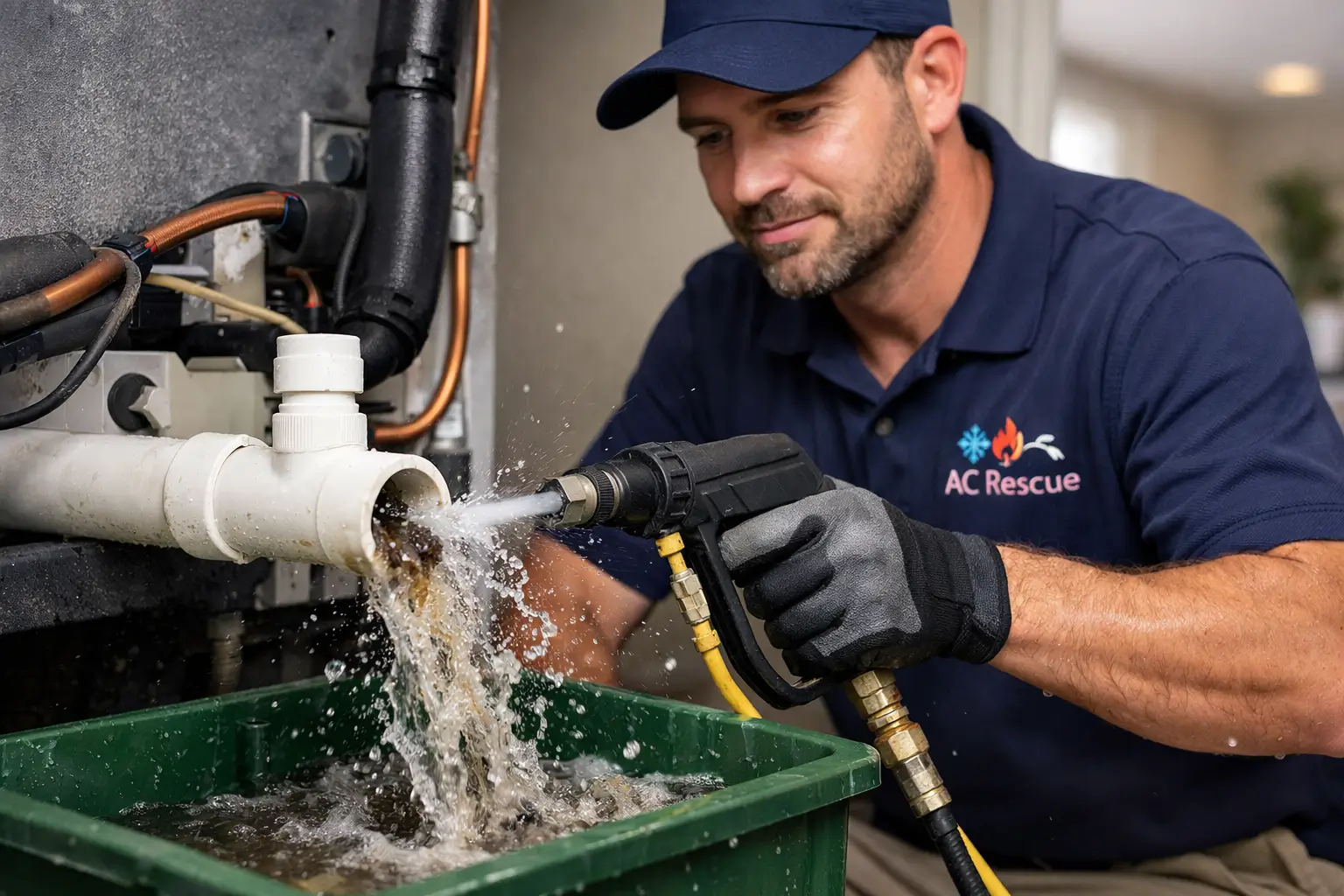 Drain Line Clearance Drain Line Clearance